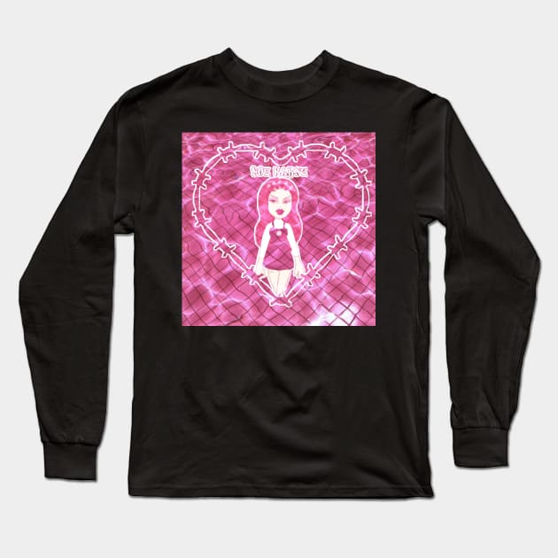 90z Babyz Bratz Long Sleeve T-Shirt by Lewd Crude Never Rude